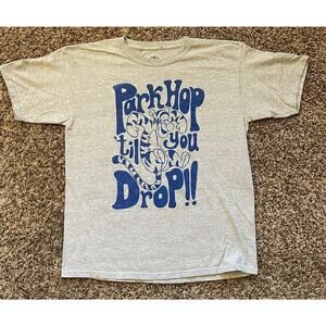 Disney Parks Park Hop Til You Drop Tigger Shirt Unisex Children’s XL